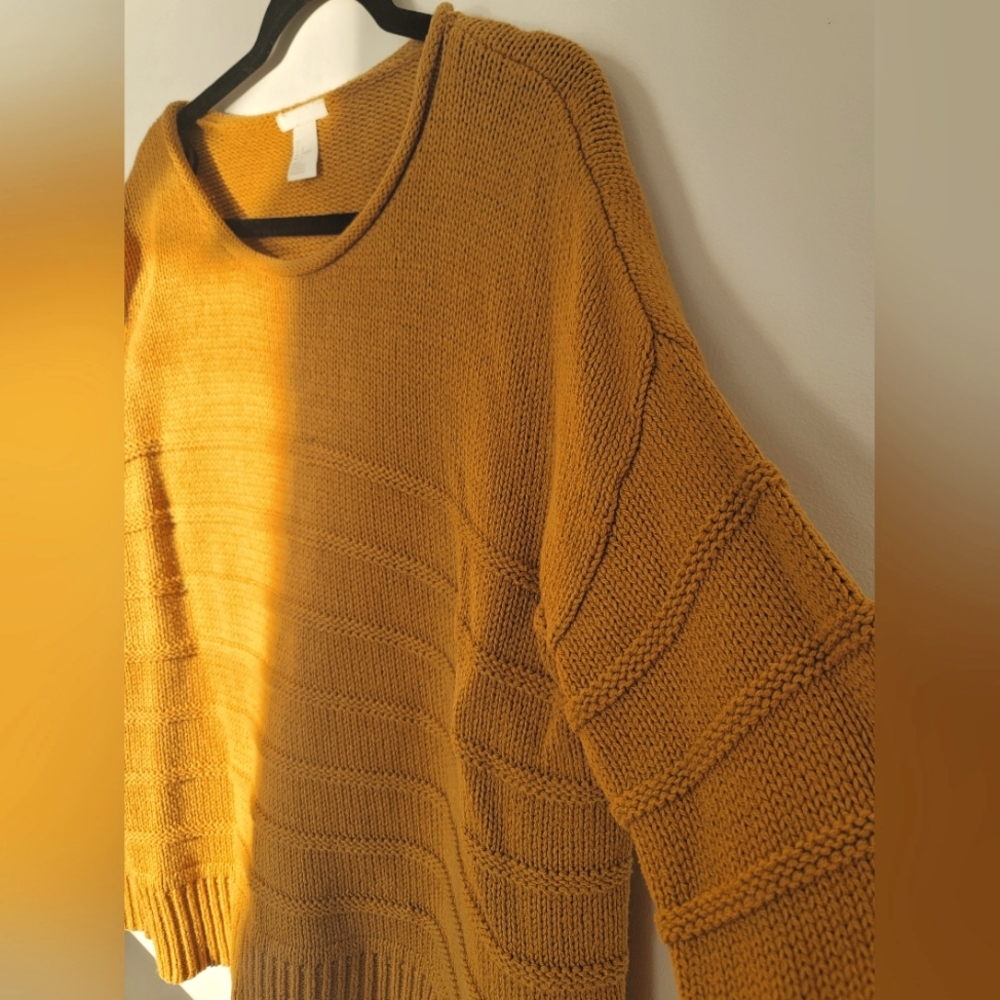 H&M Sweater Yellow Mustard